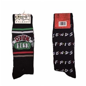 Hyp Friends Central Perk Socks, 2 Pairs, Black